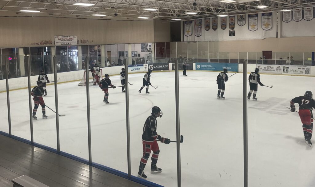 Park City Ice Miners in Arizona Tournament.