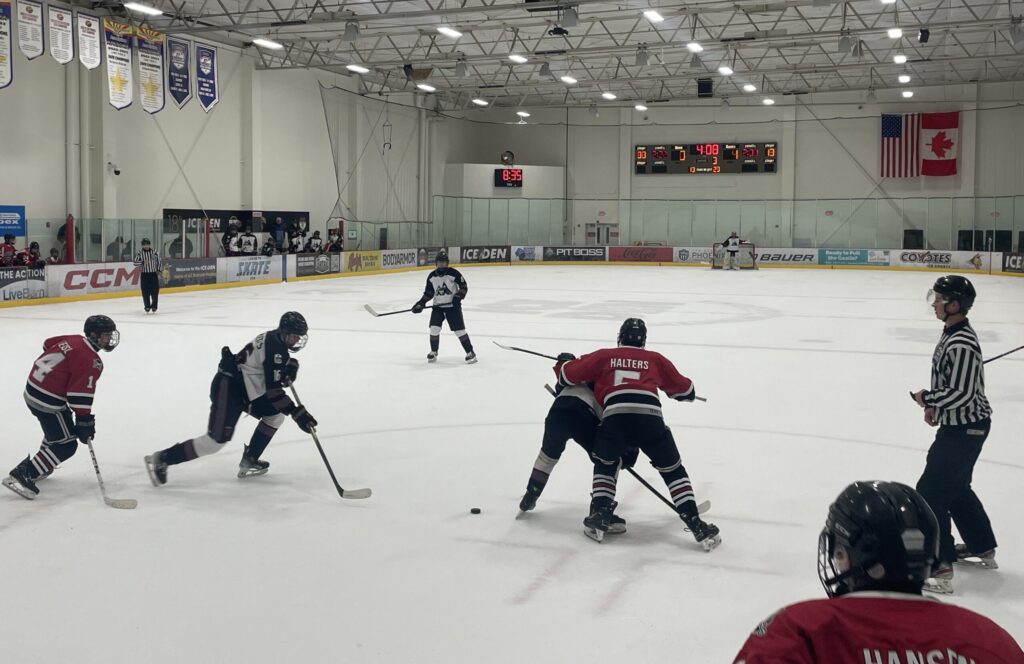 Park City Ice Miners in Arizona Tournament.
