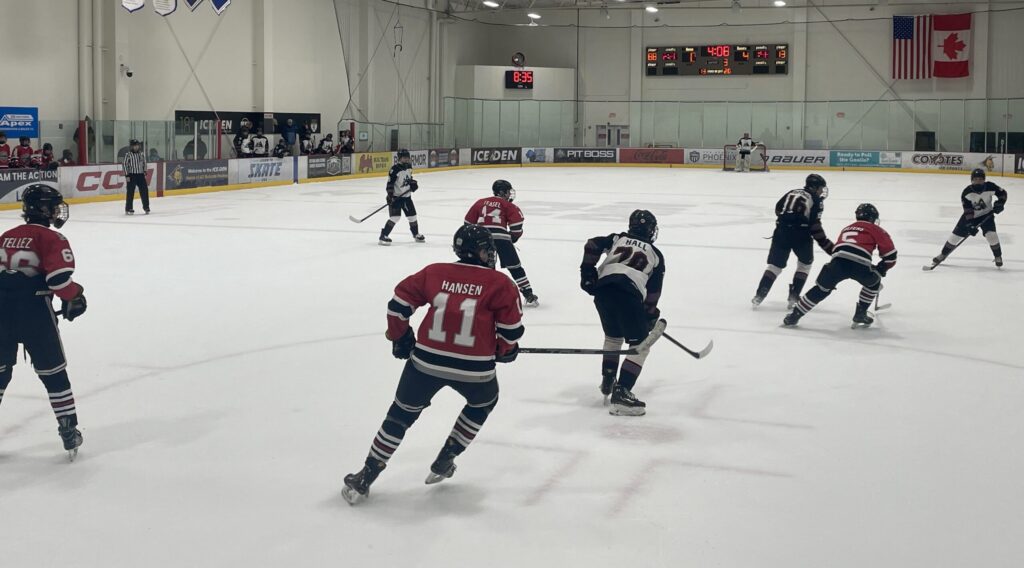 Park City Ice Miners in Arizona Tournament.