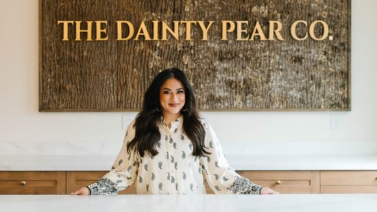 Sarah Clark, owner of The Dainty Pear.