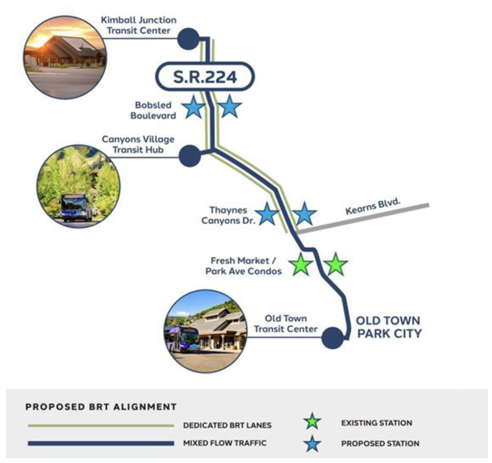 Park City council to weigh options for SR-224's Bus Rapid Transit route ...