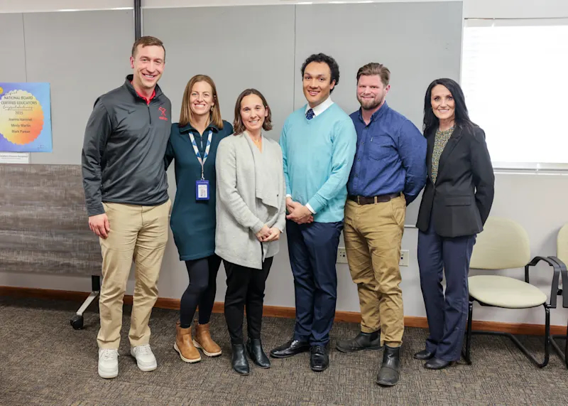 Newly appointed administrators for the Park City School District’s 2025-26 school year pose for a group photo following their official approval by the Board of Education on March 18, 2025. The district’s leadership team is set to begin their roles in late July, bringing experience and vision to their respective positions.