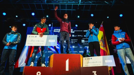 Park City's Griffin Briley wins the U20 Mens Skimo World Championships in the Vertical in Switzerland.