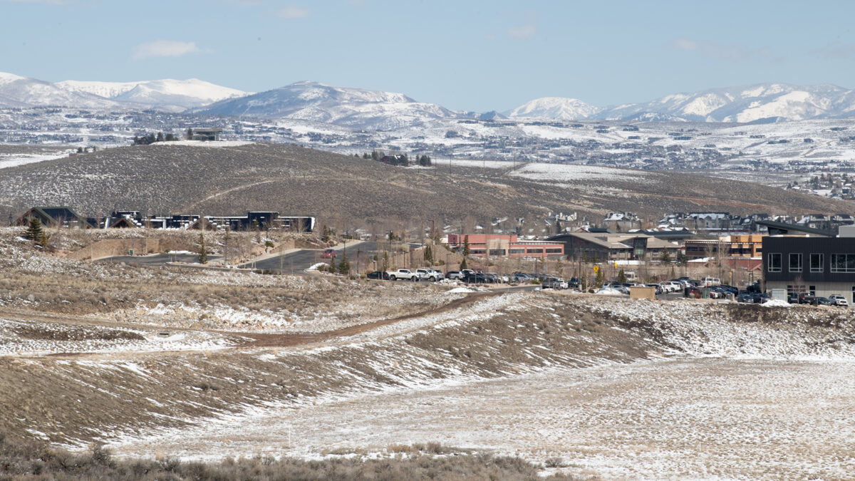 A view of Kimball Junction in Park City.