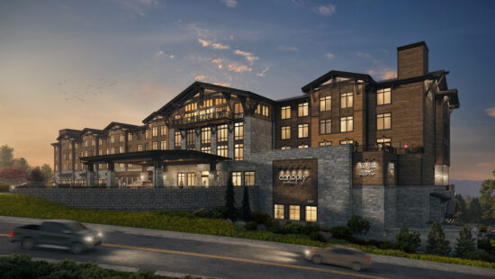 Extell Development and Hilton announce plans for a Canopy by Hilton hotel at new Deer Valley East Village.