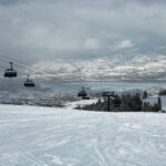 Hoodoo Express Grand Opening, Deer Valley Resort. East Village ski area.