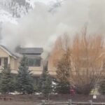 Park Meadows fire on March 13, 2025