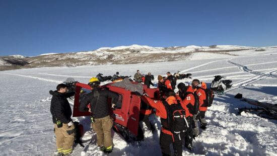 Teams from Wasatch Fire and Wasatch County Search & Rescue responded to the accident scene in Coop Creek to assist.