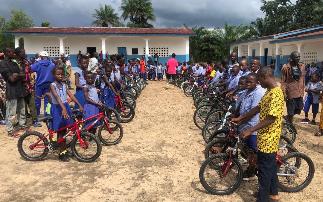 “In a place like Park City, a 20-year-old bike might be collecting dust in a garage,” said May. “But to a student in rural Sierra Leone, it can mean the difference between attending school or not.”