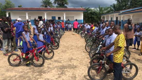 “In a place like Park City, a 20-year-old bike might be collecting dust in a garage,” said May. “But to a student in rural Sierra Leone, it can mean the difference between attending school or not.”