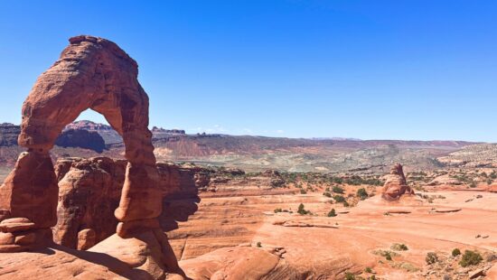 Delicate Arch at Arches National Park.