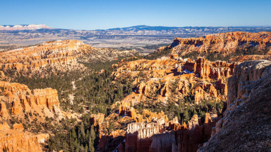 Bryce Canyon's Inspiration Point area, where two tourists fell to their death this week.