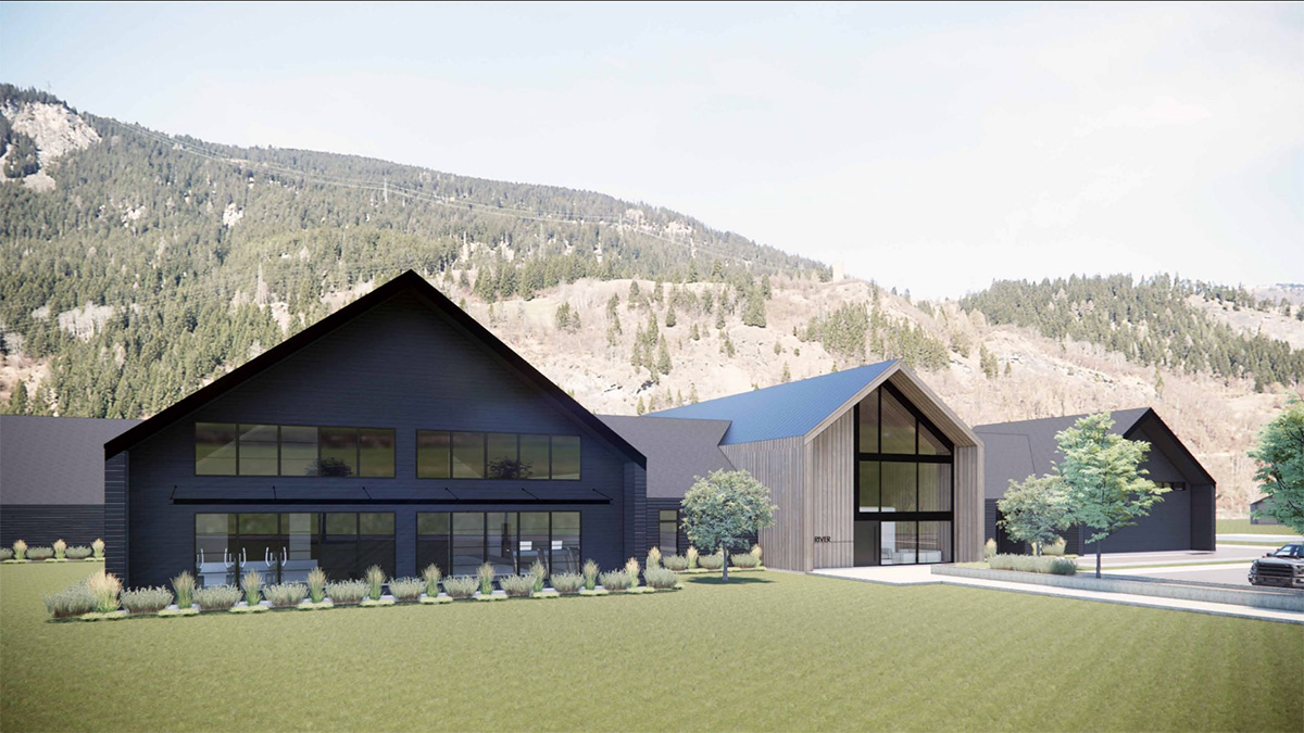 A rendering of Hope River Ranch.