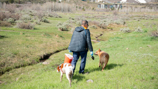 Volunteers are invited to help clean up Run-A-Muk, Basin Recreation’s popular off-leash dog area near Utah Olympic Park, during a community cleanup event.