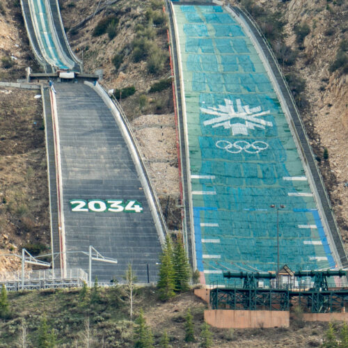 SNAPPED Park City S Olympic Spirit On Display At UOP Ski Jumps Utah Oylmpic Park Nordic Ski Jumping 500x500