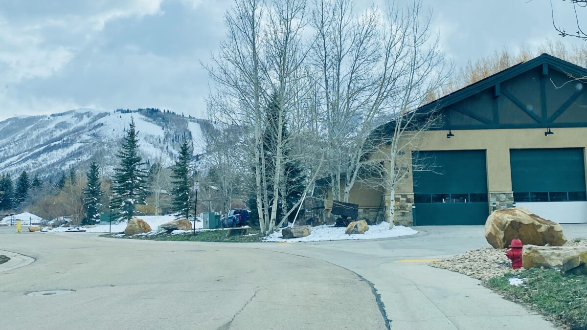 One of Park City's Fire Stations where High Schoolers can learn about the industry.