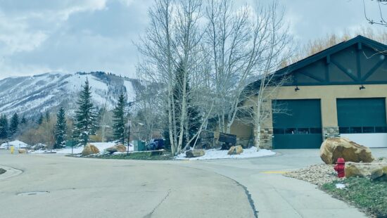 One of Park City's Fire Stations where High Schoolers can learn about the industry.