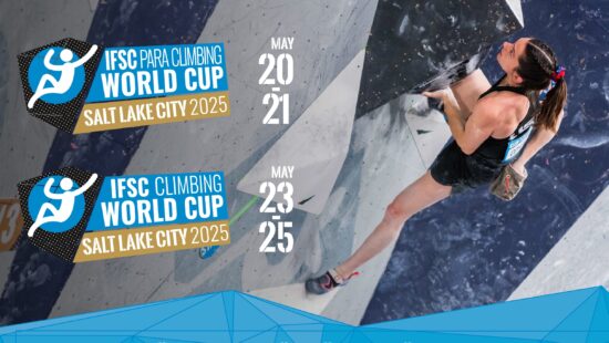 Kyra Condie Competes at the IFSC Climbing World Cup Salt Lake City 2024 |