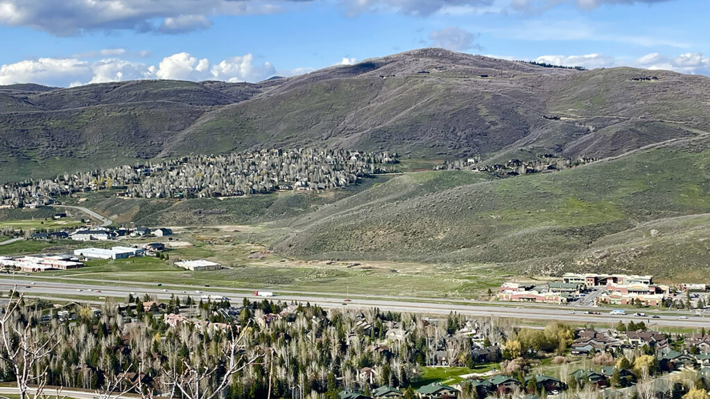 The Cline Dahle parcel located on the east side of I-80 just south of Jeremy Ranch Elementary school pictured on May 16, 2025.