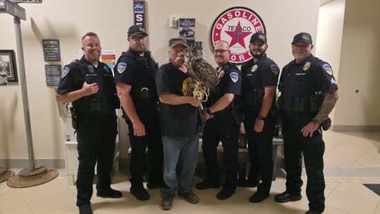 HCOPD enjoys a visit from a Hollywood celebrity.