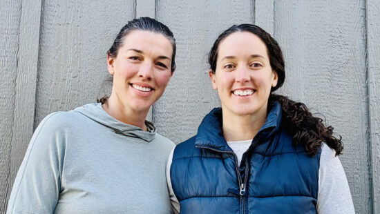 Park City Juniors Volleyball Club Founders Bethany Johansen Byers(left) and Anna Cmaylo-Acton (right).