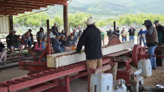 Attendees can join in on live demonstrations at the Antique Power Show.