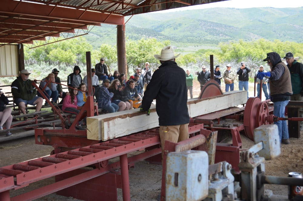 Attendees can join in on live demonstrations at the Antique Power Show.