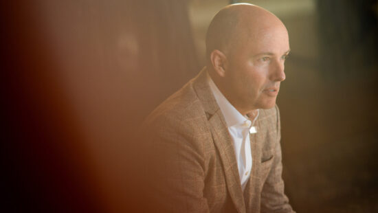 Gov. Spencer Cox gives an interview at the Capitol in Salt Lake City on the first day of the legislative session, Tuesday, Jan. 21, 2025.