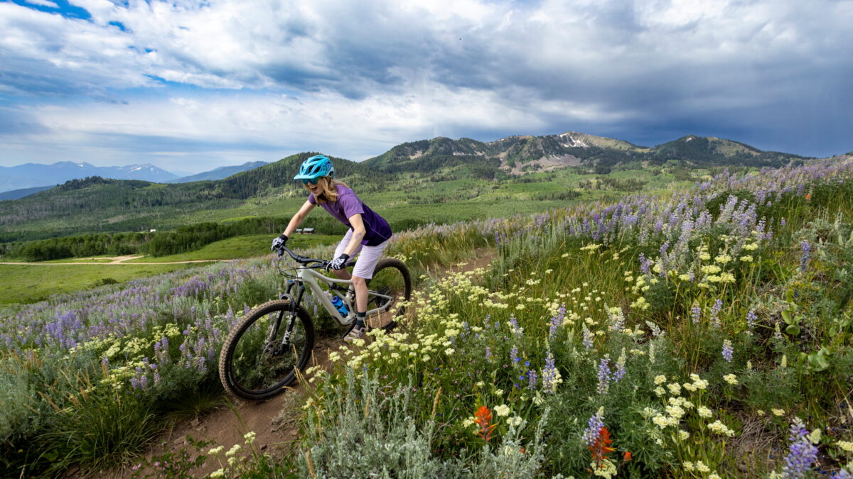 White Pine Touring offers women's MTB 101 clinics for those who are new to mountain biking or just getting started.