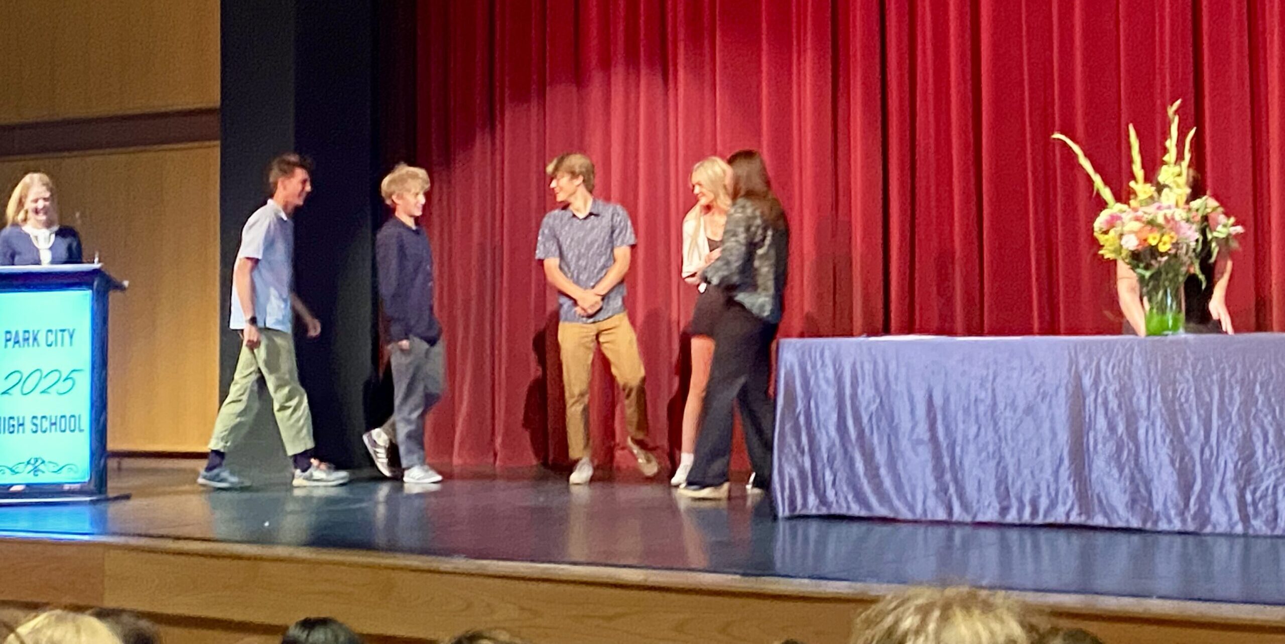 Liam, Tory, other names recieving Entrepeneur scholarship.