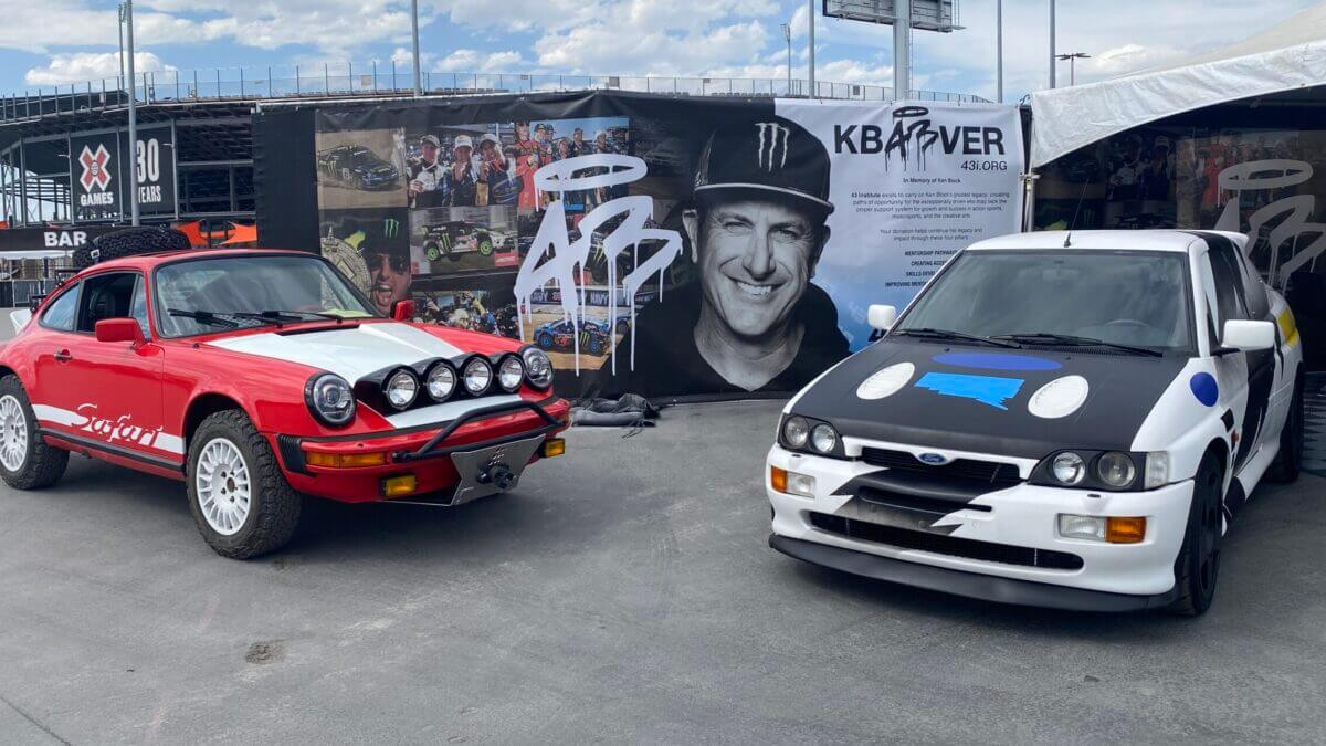 The Ken Block Memorial Tent at SLC X Games.