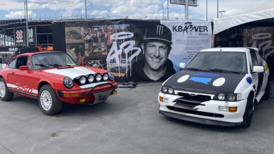 The Ken Block Memorial Tent at SLC X Games.