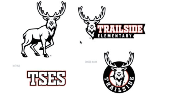 Trailside Elementary Elk Logo