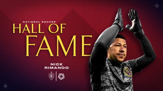 Legendary soccer player Nick Rimondo is now in the RSL's Ring of Honor.