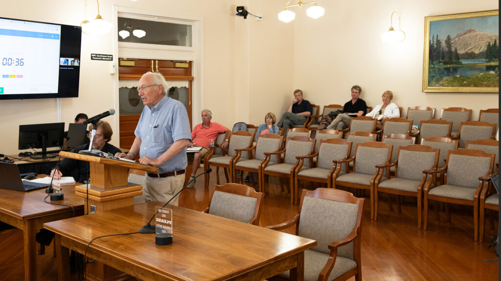 Dakota Pacific Public Hearing, Summit County Courthouse, Coalville