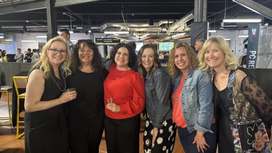 (L-R) Debra Guthery, Julia Skinner, Jennica Paterniti, Katie Hedman, Sherry Barski and Dana Mulick. All are current colleagues at Jeremy Ranch Elementary School, except Sherry Barski who was a JRES colleague at one time.