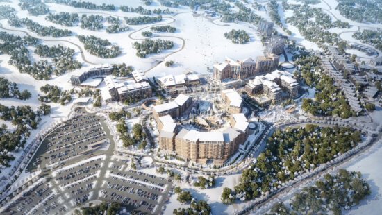 A rendering of the Four Seasons that will be built in Deer Valley's east village.