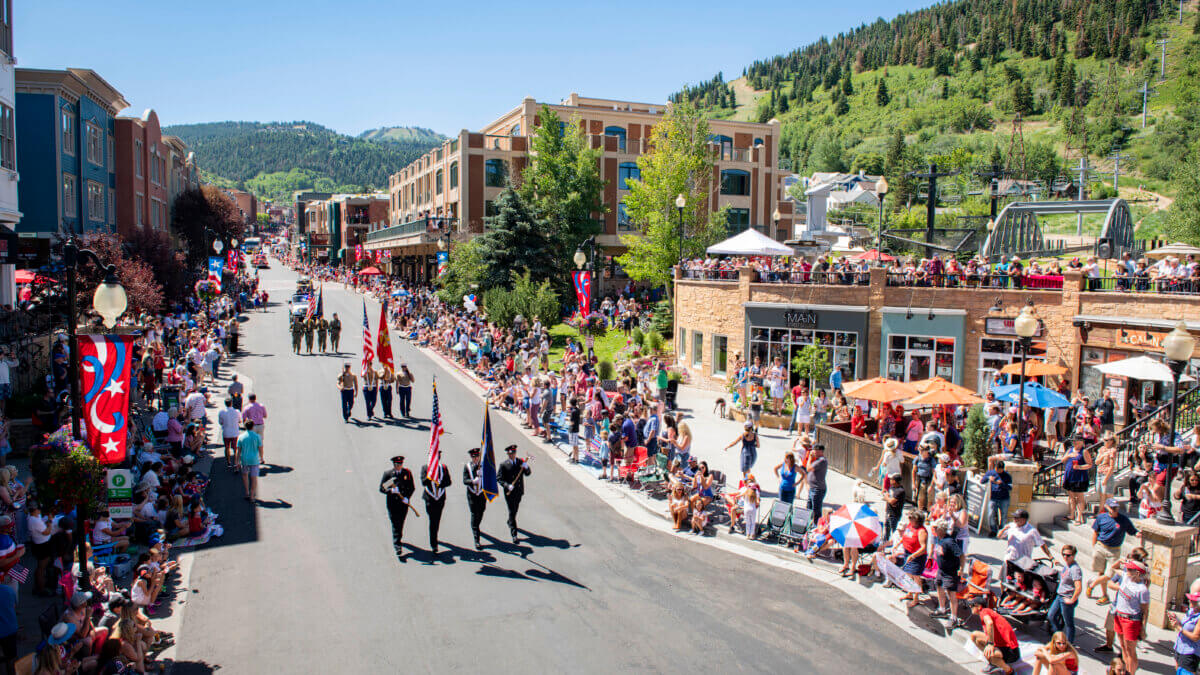 Fourth of July parade on Main Street. July 4, 2025.