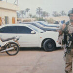Frederick "Erick" Holmes, a SF Green Beret, on an overseas mission in Iraq.