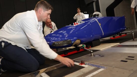 Honda improving sled speeds with USA Bobsled/Skeleton.