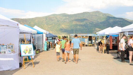 Summit Arts Market presented by Arts Council of Park City & Summit County.