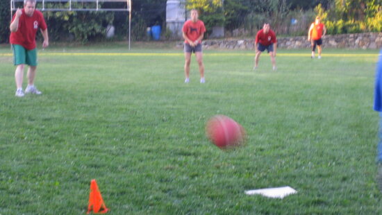 Adult kickball season is here.