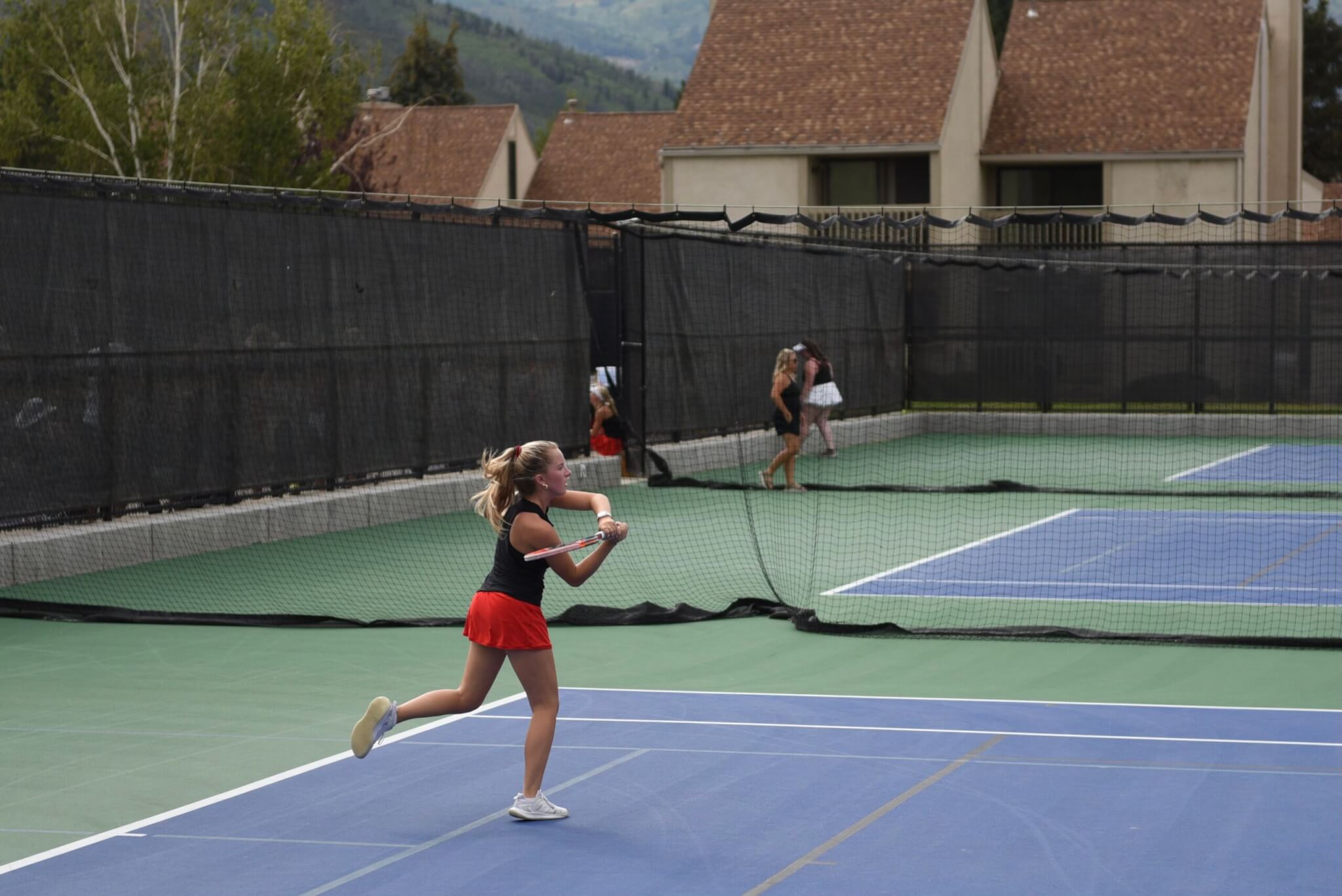 Miner junior Sidney Hatcher at the MARC, playing Cottonwood High School.