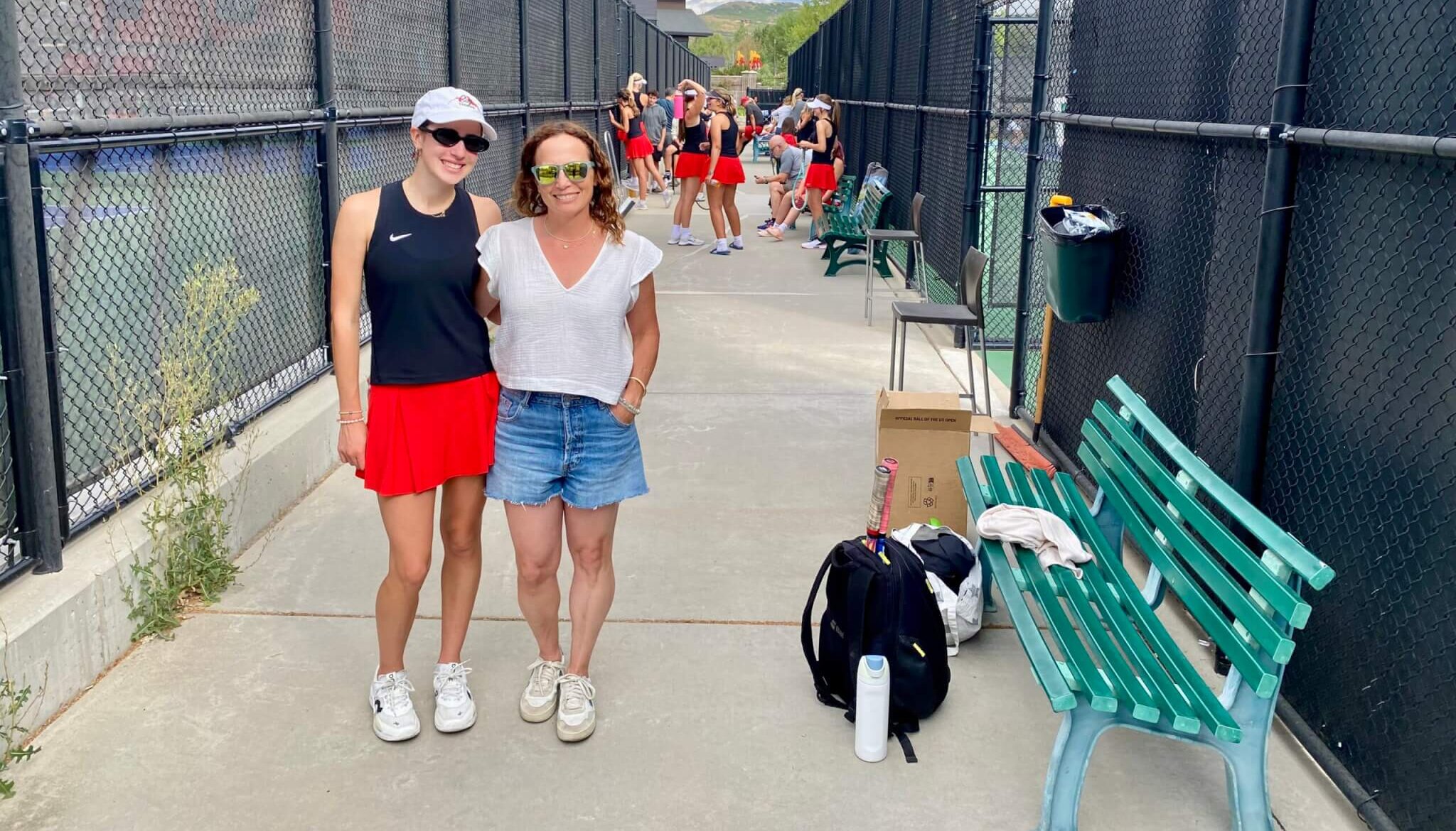 Lila Jacoby and her mom, Suzanne.