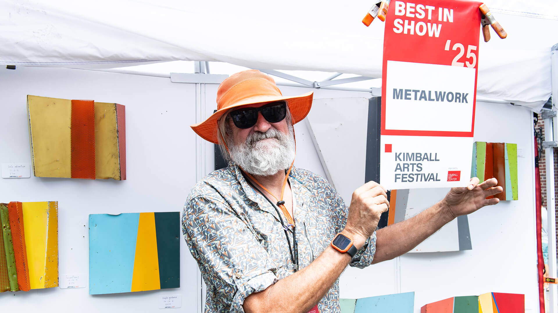 Kimball Arts Festival 2025. Best in Show, Metalwork, Jay Hill