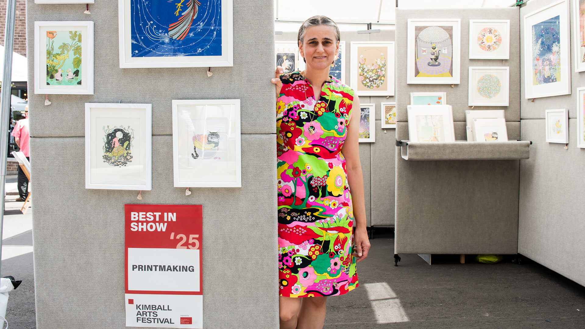Best in Show for Printmaking: Daria Tessler.