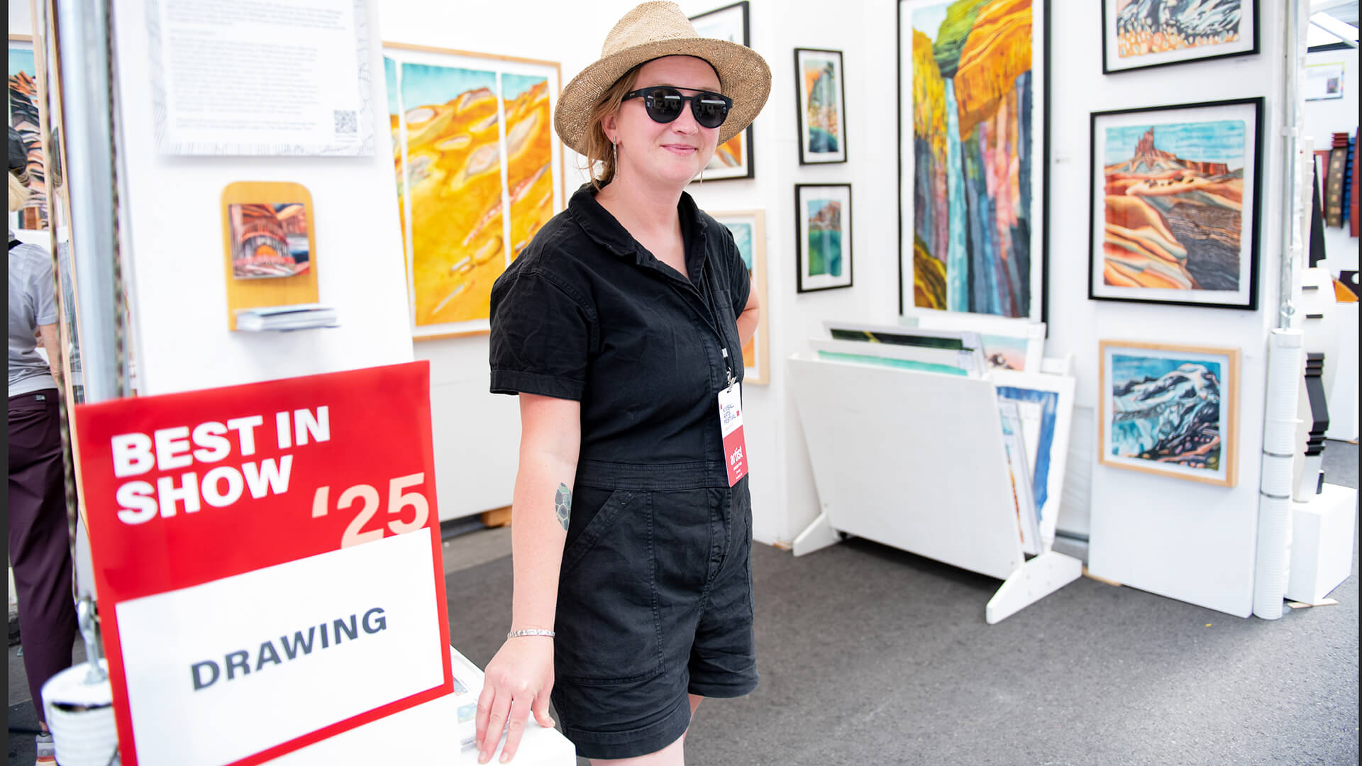 Best in Show for Drawing: Lindsey Fox