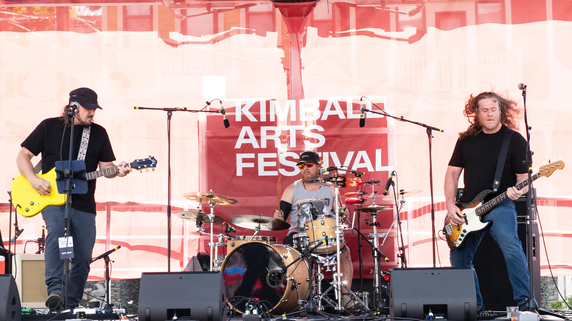 Live music at Kimball Arts Festival.