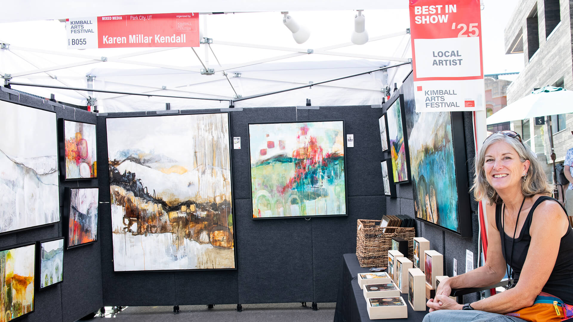 Best in Show for Local Artist: Karen Miller Kendall.