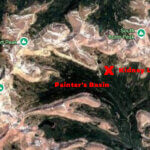 A map of the area in the Uinta Wilderness where a 14 year old girl has been missing since Thursday.